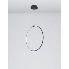 9820591 Висечка светилка 28W лед 3000К 1600Лм RING црна NOVA LUCE